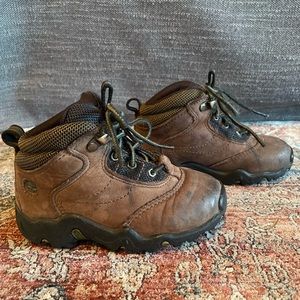 Timberland leather toddler boots size 9m